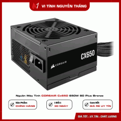 Nguồn Máy Tính CORSAIR Cx650 650W 80 Plus Bronze