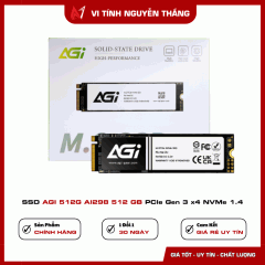SSD AGI 512G AI298 512 GB PCIe Gen 3 x4 NVMe 1.4