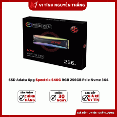 SSD Adata Spectrix S40G RGB 256GB Pcie Nvme 3X4