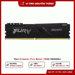 Ram Kingston Fury Beast 16GB 3200Mhz 