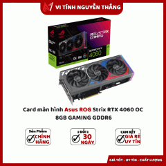 Card màn hình Asus ROG Strix RTX 4060 OC  8GB GAMING GDDR6