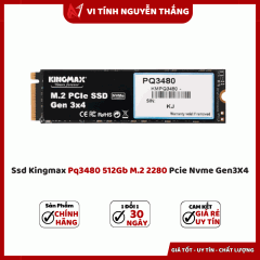 Ssd Kingmax Pq3480 512Gb M.2 2280 Pcie Nvme Gen3X4