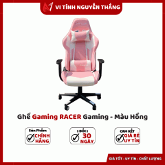 Ghế Gaming RACER Gaming - Màu Hồng