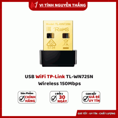 USB WiFi TP-Link TL-WN725N Wireless 150Mbps