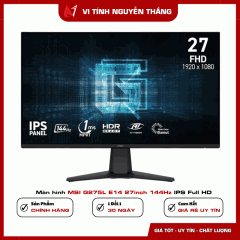 Màn hình Msi G275L E14 (27 inch/ FHD/ IPS/ 144Hz/ 1 ms)