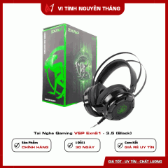 Tai Nghe Gaming VSP Exn61 - 3.5 (Black)