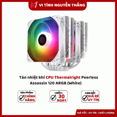Tản nhiệt khí CPU Thermalright Peerless Assassin 120 ARGB (White)
