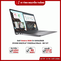 Dell Vostro 3530 i3-1305U/8GB/512GB SSD/15.6" FHD/Dos/ Black - BH 12T 
