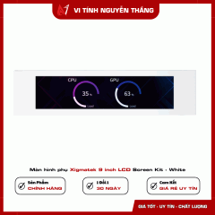 Màn hình phụ Xigmatek 9 inch LCD Screen Kit - White