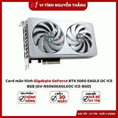 Card màn hình Gigabyte GeForce RTX 5060 EAGLE OC ICE 8GB (GV-N5060EAGLEOC ICE-8GD)