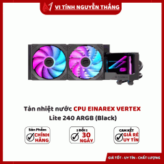 Tản nhiệt nước CPU EINAREX VERTEX Lite 240 ARGB (Black)