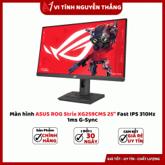 màn hình ASUS ROG Strix XG259CMS (25“/ Fast IPS/ 310Hz/ 1ms/ G-Syncc)