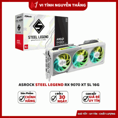 Card Màn Hình ASROCK STEEL LEGEND RX 9070 XT SL 16G