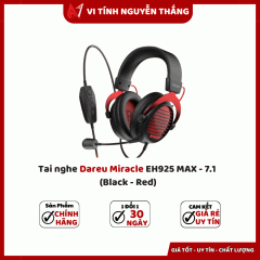 Tai nghe Dareu Miracle EH925 MAX - 7.1 (Black - Red)