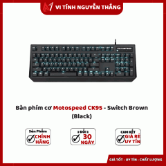 Bàn phím cơ Motospeed CK95 - Switch Brown (Black)
