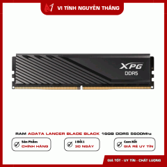 RAM ADATA LANCER BLADE BLACK 16GB DDR5 5600Mhz
