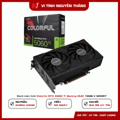 Card màn hình Colorful RTX 5060 Ti Gaming DUO 16GB-V GDDR7
