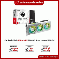 Card màn hình ASRock RX 9060 XT Steel Legend 8GB OC