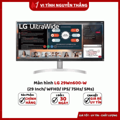 Màn hình LG 29Wn600-W (29 Inch/ WFHD/ IPS/ 75Hz/ 5Ms)