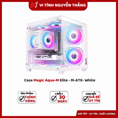Case Magic Aqua-M Elite - M-ATX- White