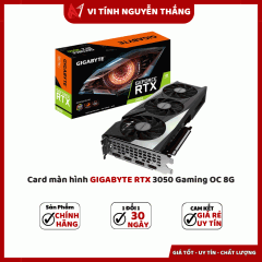 Card màn hình GIGABYTE RTX 3050 Gaming OC 8G