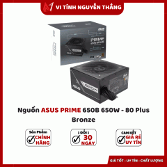 Nguồn ASUS PRIME 650B 650W - 80 Plus Bronze