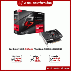 Card màn hình ASRock Phantom RX550 4GB DDR5