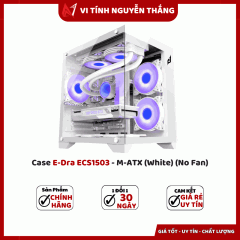 Case E-Dra ECS1503 - M-ATX (White) (No Fan)