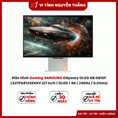 Màn Hình Gaming SAMSUNG Odyssey 3D G90XF LS27FG900XEXXV (27 inch / IPS / 4K / 165Hz / 1ms / Speaker)