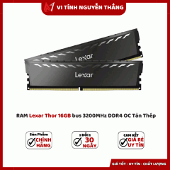 RAM Lexar Thor 16GB bus 3200MHz DDR4 OC Tản Thép