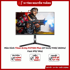 Màn hình Titan Army P2710H Plus (27 inch/ FHD/ 260Hz/ Fast IPS/ 1Ms)