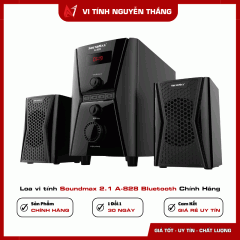 Loa vi tính Soundmax 2.1 A-828 Bluetooth Chính Hãng