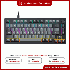 Bàn phím cơ Dareu EK75 - Switch Dream (Grey - Black)