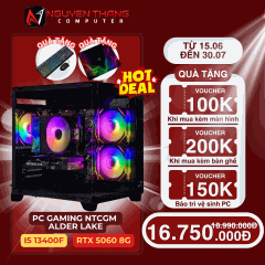 PC GAMING NTCGM ALDER LAKE (B760 - I5 13400F - RAM 16GB - 256GB NVME - RTX 5060 8GB)