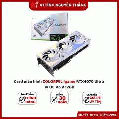 Card màn hình COLORFUL Igame RTX4070 Ultra W OC V2-V 12GB