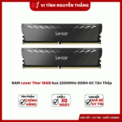 RAM Lexar Thor 16GB bus 3200MHz DDR4 OC Tản Thép