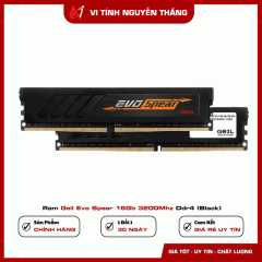 Ram Geil Evo Spear 16Gb 3200Mhz Ddr4 (Black)