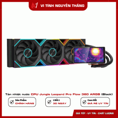 Tản nhiệt nước CPU Jungle Leopard Pro Flow 360 ARGB (Black)