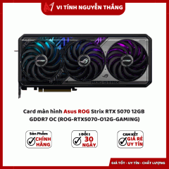 Card màn hình Asus ROG Strix RTX 5070 12GB GDDR7 OC (ROG-RTX5070-O12G-GAMING)