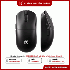 Chuột không dây MCHOSE A7 V2 Ultra Wireless (Black)