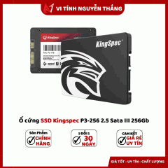 Ổ cứng SSD Kingspec P3-256 2.5 Sata III 256Gb
