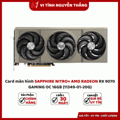 Card màn hình SAPPHIRE NITRO+ AMD RADEON RX 9070 GAMING OC 16GB (11349-01-20G)