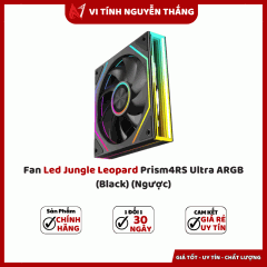 Fan Led Jungle Leopard Prism4RS Ultra ARGB (Black) (Ngược)