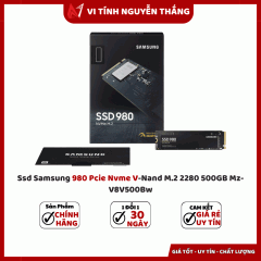 SSD Samsung 980 Pcie Nvme V-Nand M.2 2280 500GB Mz-V8V500Bw