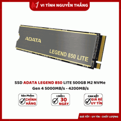 SSD ADATA LEGEND 850 LITE 500GB M2 NVMe Gen 4 5000MB/s - 4200MB/s