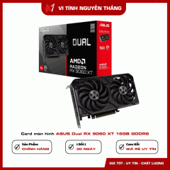 Card màn hình Asus Dual Radeon RX 9060 XT 16GB GDDR6