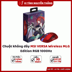Chuột không dây MSI VERSA Wireless MLG Edition RGB 1000Hz