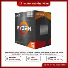 CPU AMD Ryzen 5 5500GT (3.6GHz Turbo Up To 4.4GHz, 6 Nhân 12 Luồng, 19MB, 65W, AM4) Box Chính Hãng - Giữ lại Box để bảo hành