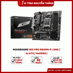 MAINBOARD MSI PRO B650M-P ( AM5 / m-ATX / 4xDDR5 )