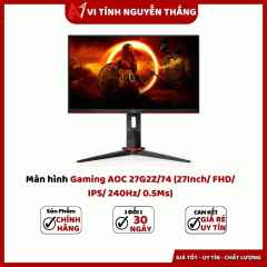 Màn hình Gaming AOC 27G2Z/74 (27Inch/ FHD/ IPS/ 240Hz/ 0.5Ms)